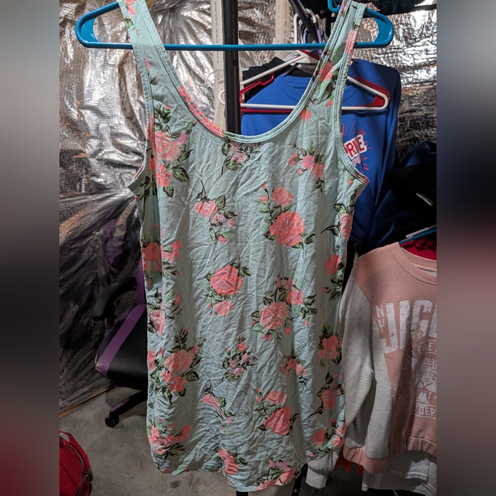 Soft Floral Tank Top